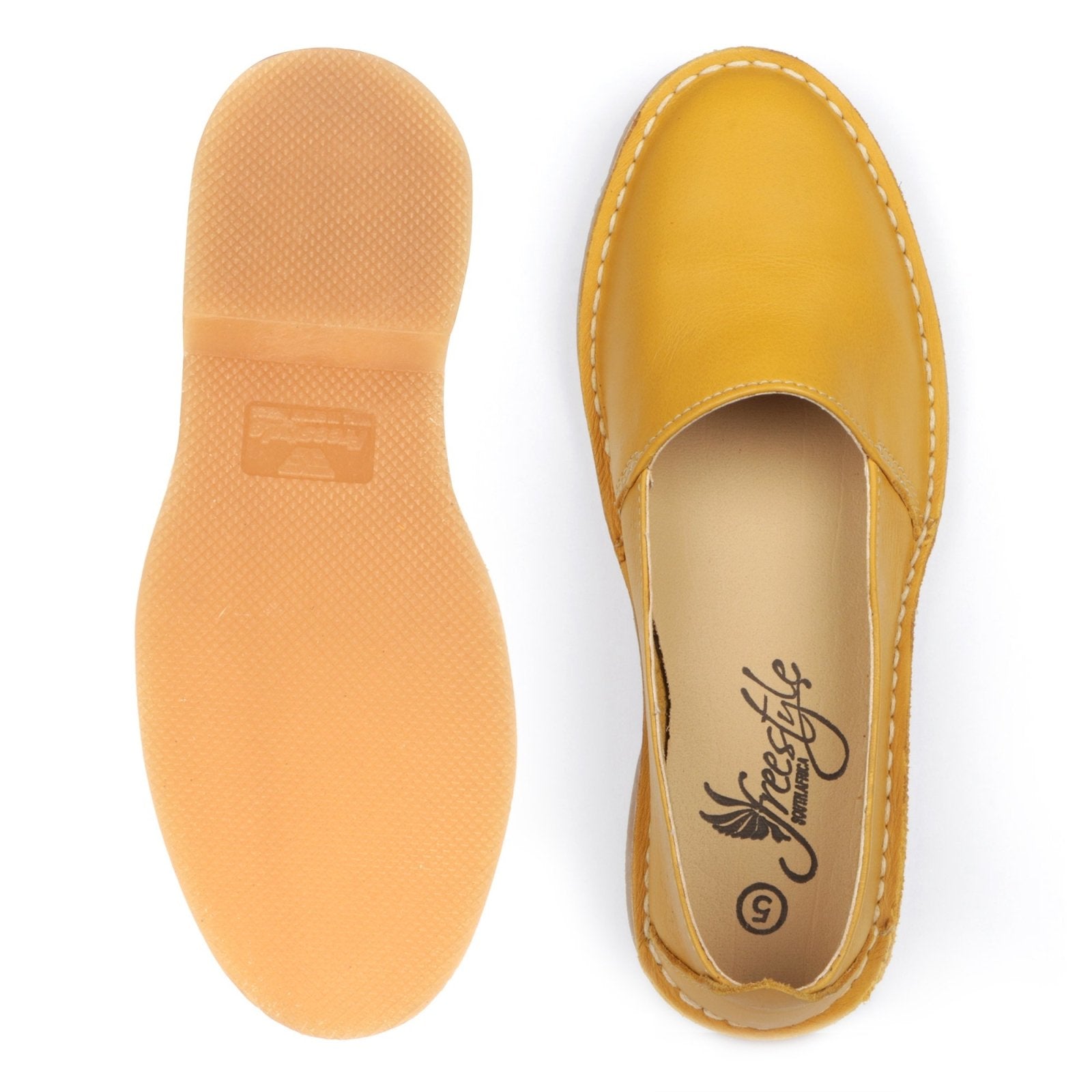 A-Cut Espadrille Premium Leather Summer Slip-on - Freestyle SA Proudly local leather boots veldskoens vellies leather shoes suede veldskoens