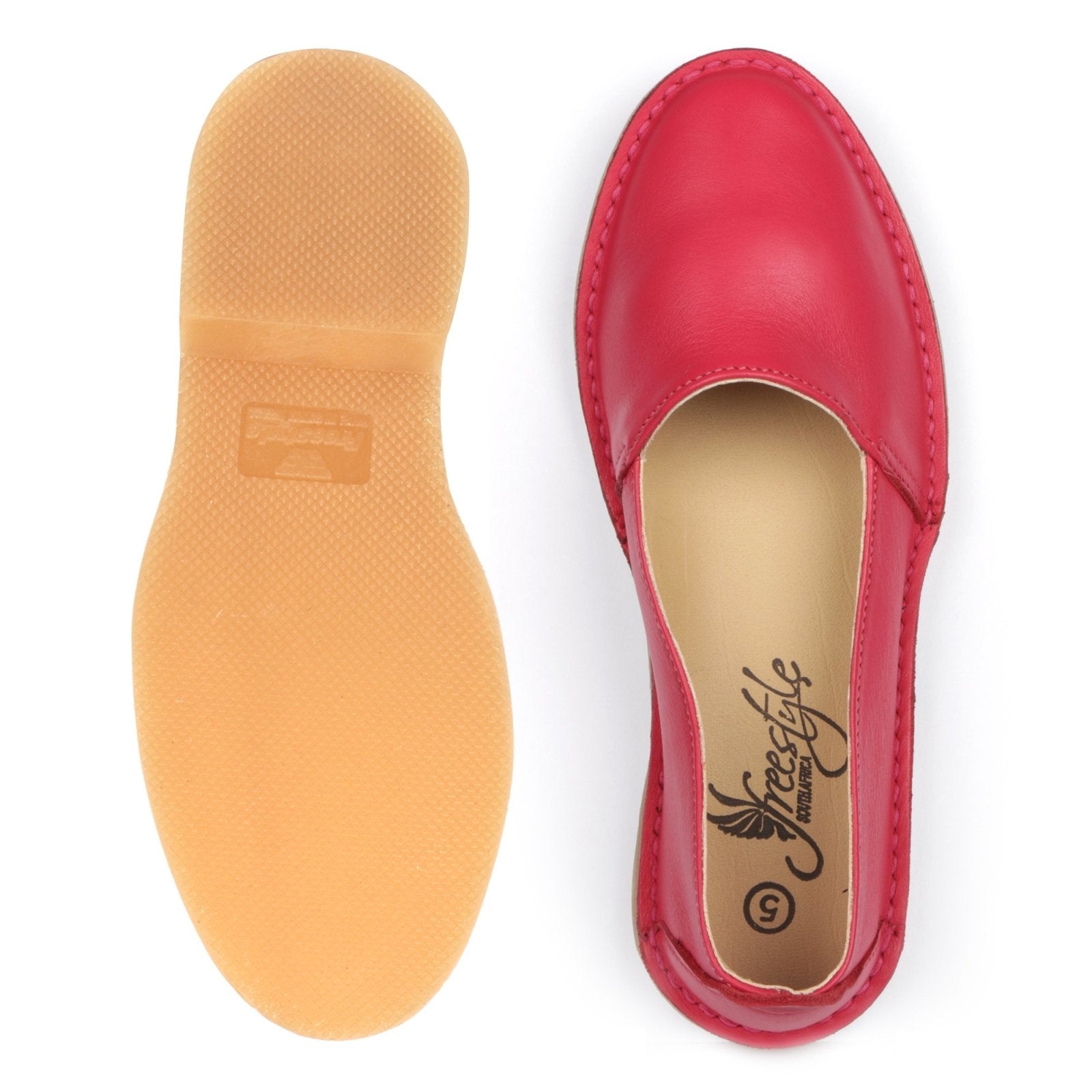 A-Cut Espadrille Premium Leather Summer Slip-on - Freestyle SA Proudly local leather boots veldskoens vellies leather shoes suede veldskoens