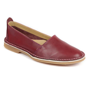 A-Cut Espadrille Premium Leather Summer Slip-on - Freestyle SA Proudly local leather boots veldskoens vellies leather shoes suede veldskoens