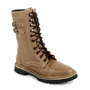 Army Boot Ladies - Freestyle SA Proudly local leather boots veldskoens vellies leather shoes suede veldskoens
