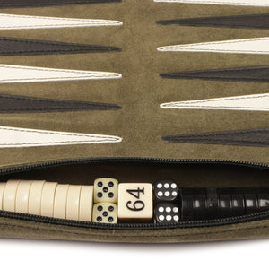 Backgammon Handmade premium suede leather Roll-up - Freestyle SA Proudly local leather boots veldskoens vellies leather shoes suede veldskoens