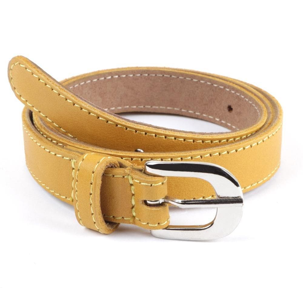 Belt Yve Ladies Leather belt 20mm width - Freestyle SA Proudly local leather boots veldskoens vellies leather shoes suede veldskoens