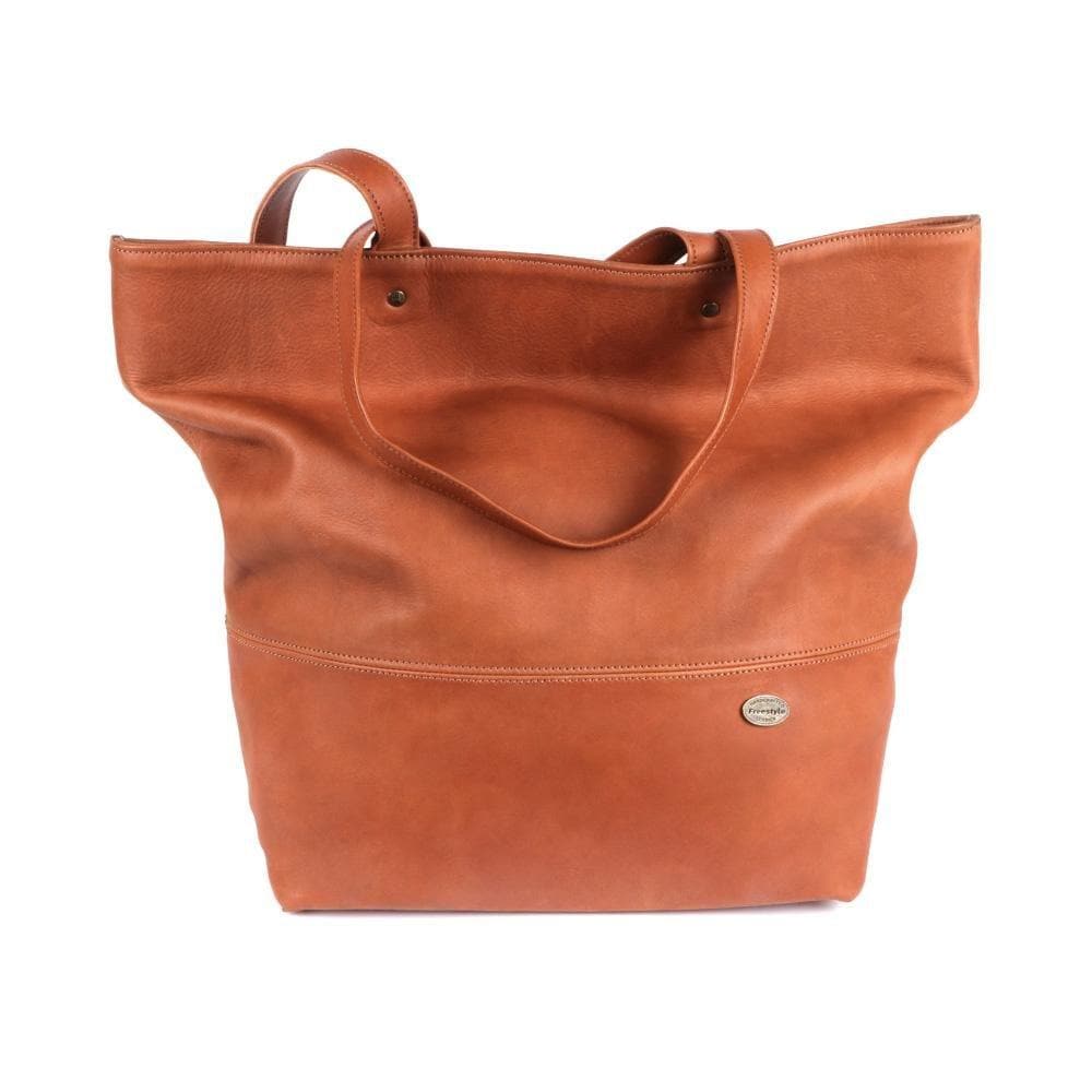 Caitlin Shopper Bag - Freestyle SA Proudly local leather boots veldskoens vellies leather shoes suede veldskoens