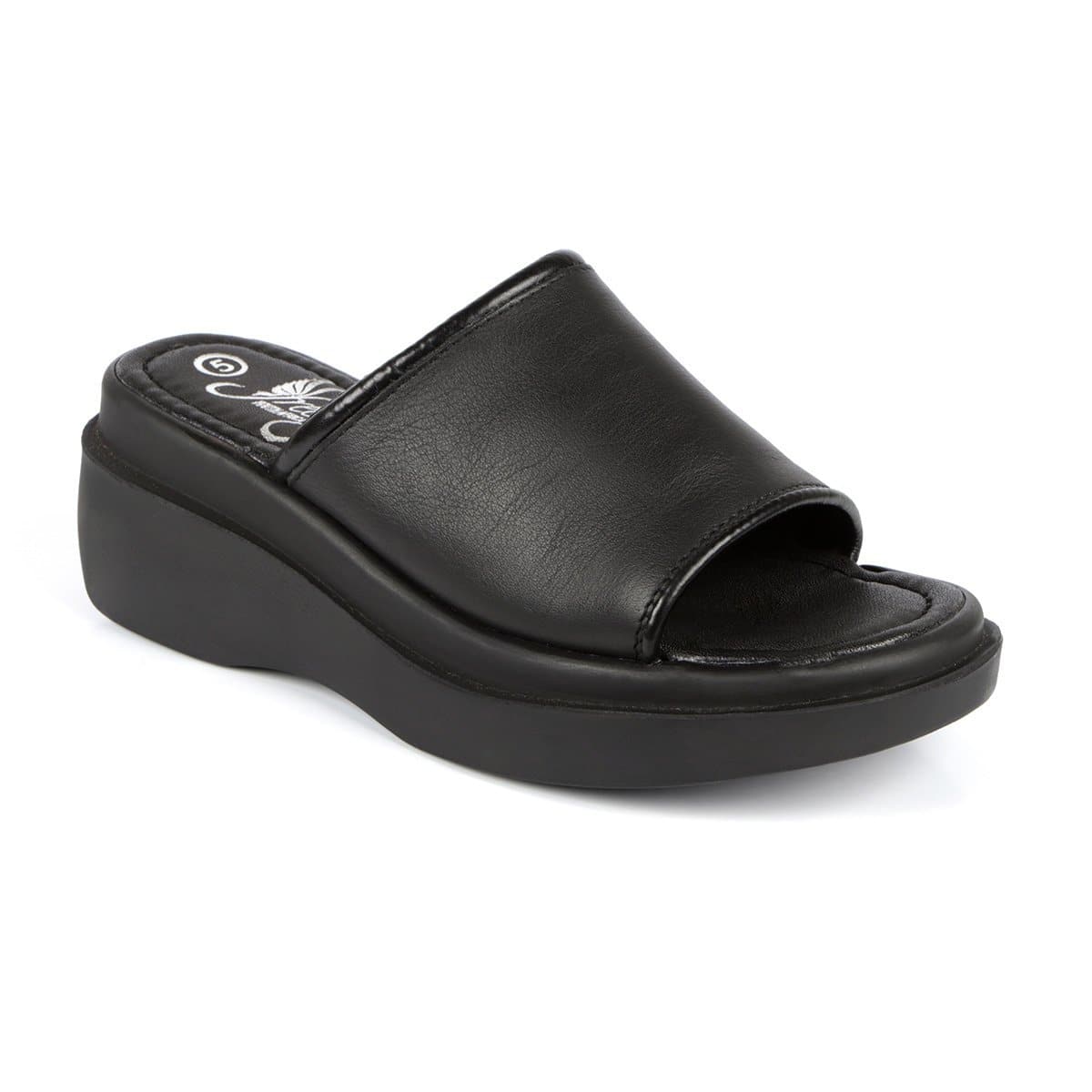 Claudine Soft Premium Leather Ladies Mule Sandal - Freestyle SA Proudly local leather boots veldskoens vellies leather shoes suede veldskoens