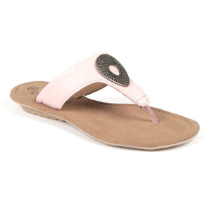 Coral Ladies Premium Leather Summer Sandal - Freestyle SA Proudly local leather boots veldskoens vellies leather shoes suede veldskoens