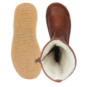 Corrie Wool Lined Premium Leather Boot - Freestyle SA Proudly local leather boots veldskoens vellies leather shoes suede veldskoens
