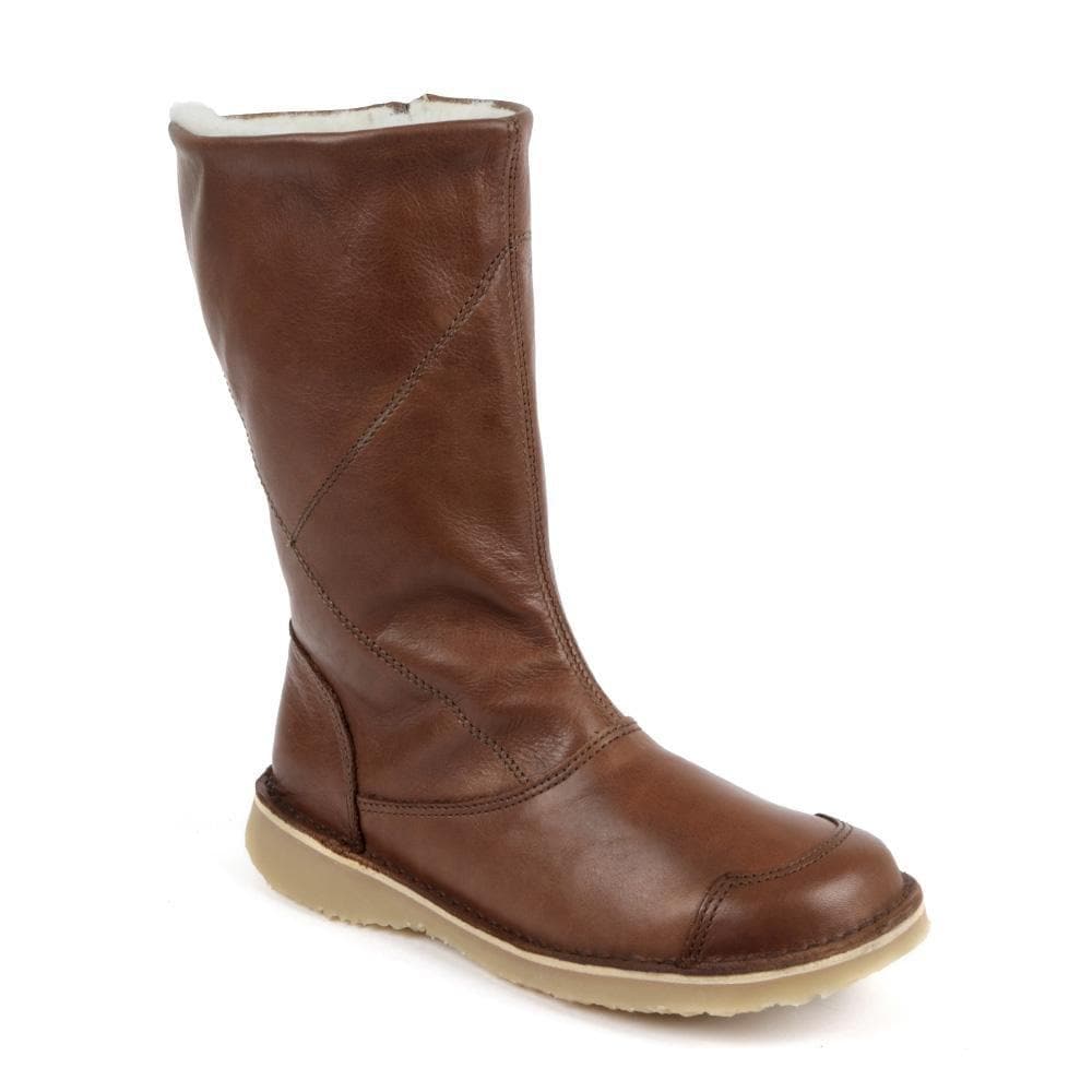 Corrie Wool Lined Premium Leather Boot - Freestyle SA Proudly local leather boots veldskoens vellies leather shoes suede veldskoens