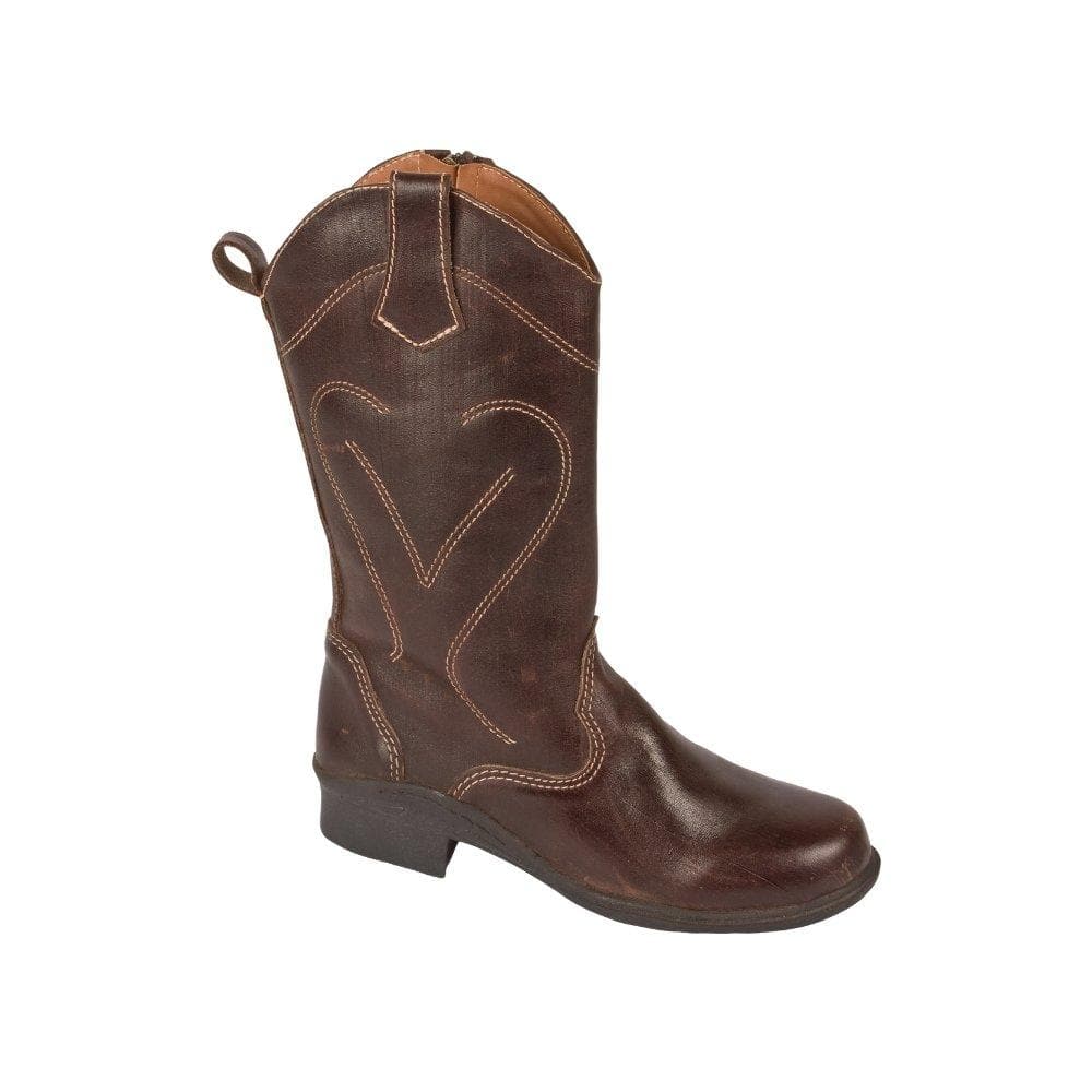 Cowboy Ladies - Freestyle Handcrafted Leather Proudly local leather boots veldskoens vellies leather shoes suede veldskoens