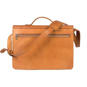 Cronje Vegetable Tanned leather Attache Case - Freestyle SA Proudly local leather boots veldskoens vellies leather shoes suede veldskoens
