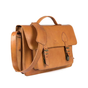 Cronje Vegetable Tanned leather Attache Case - Freestyle SA Proudly local leather boots veldskoens vellies leather shoes suede veldskoens