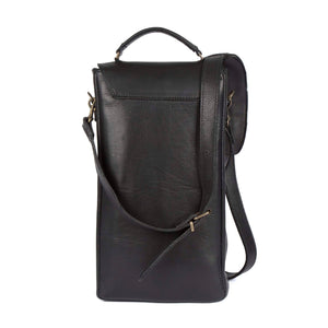 Dionysus Premium Leather Wine Bag - Freestyle SA Proudly local leather boots veldskoens vellies leather shoes suede veldskoens