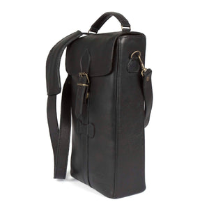Dionysus Premium Leather Wine Bag - Freestyle SA Proudly local leather boots veldskoens vellies leather shoes suede veldskoens