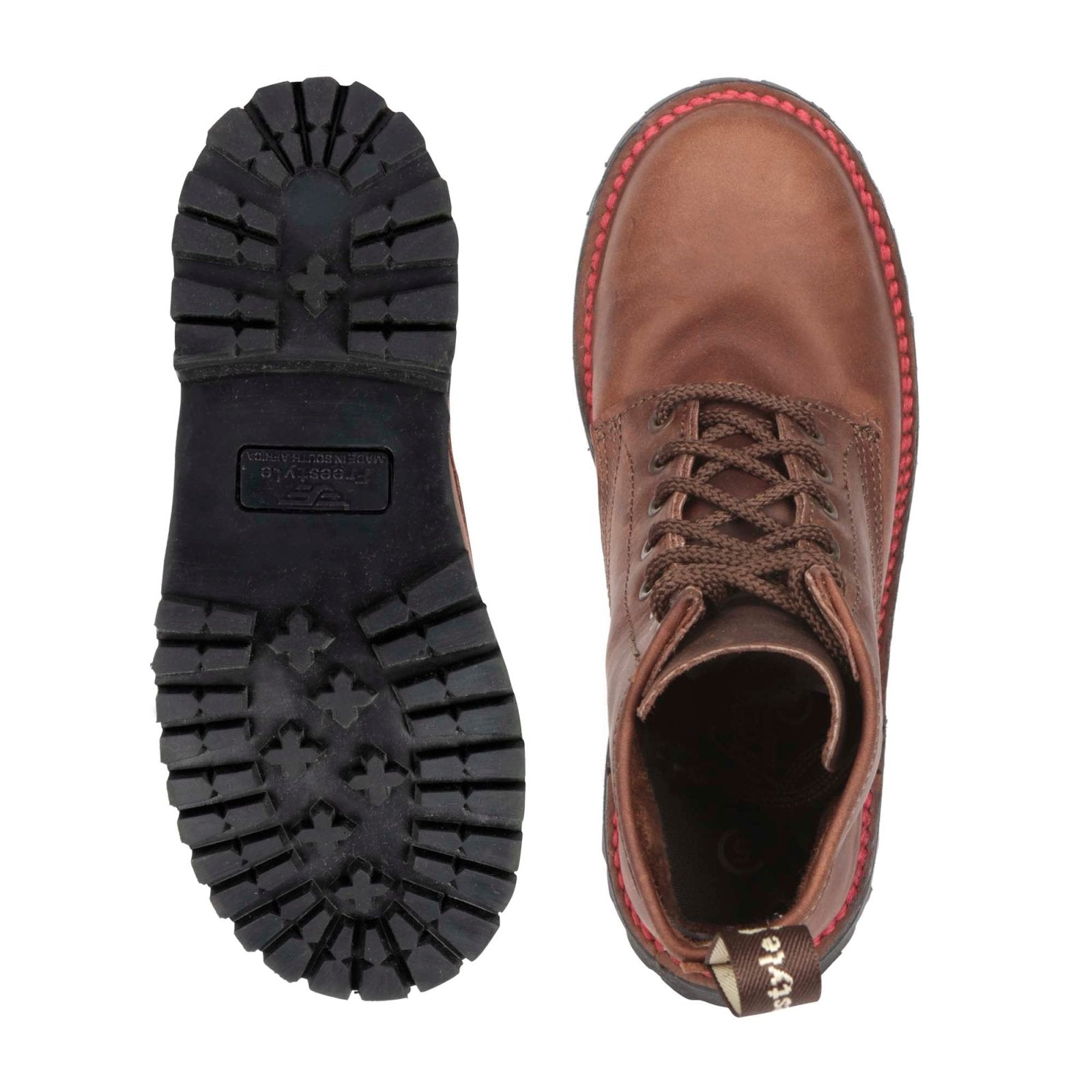 Emma Ladies Premium Leather Boot - Freestyle SA Proudly local boots leather boots veldskoens vellies leather shoes suede veldskoens