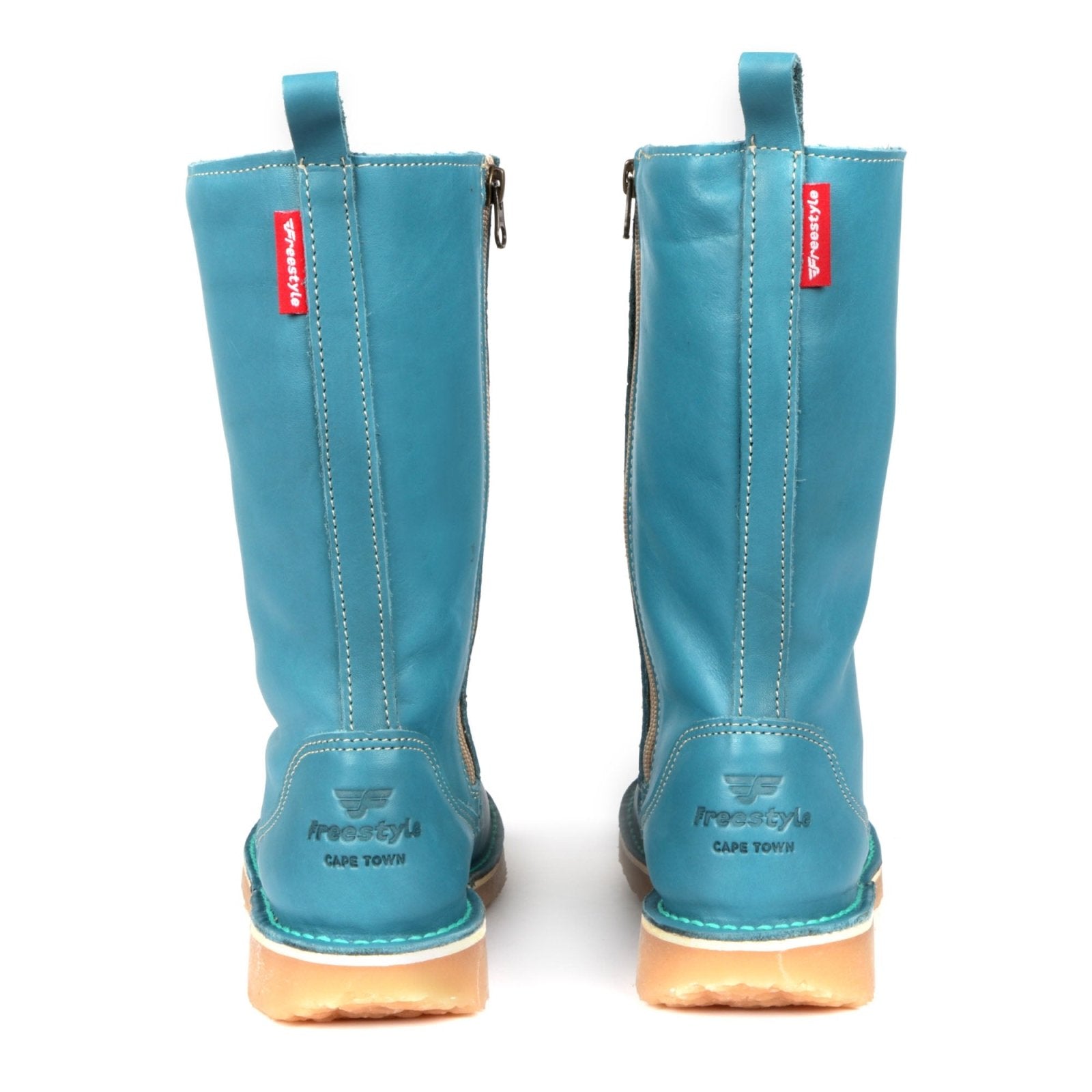 Eskimo 100% wool - lined ladies premium leather boot - Freestyle SA Proudly local leather boots veldskoens vellies leather shoes suede veldskoens