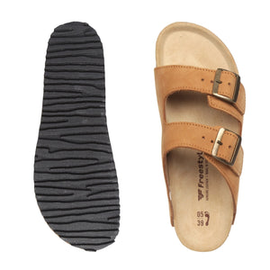 Freestyle Corkies Sophie Ladies Anatomical comfort sandals - Freestyle SA Proudly local leather boots veldskoens vellies leather shoes suede veldskoens