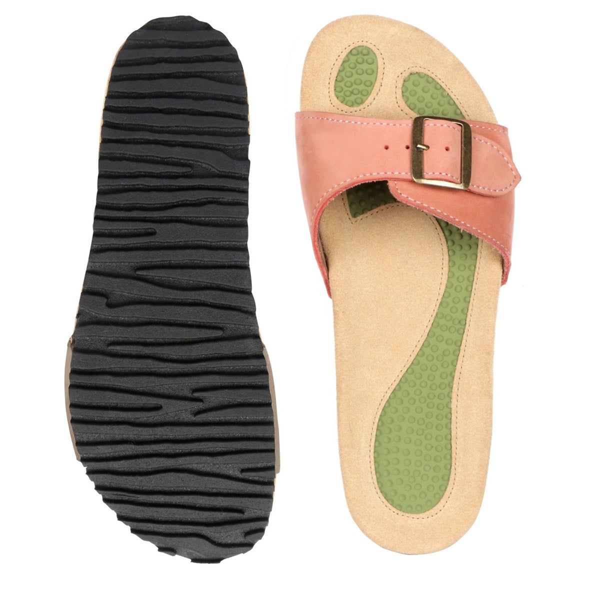 Freestyle Frida Anatomical Health Sandals with built-in massage zones - Freestyle SA Proudly local leather boots veldskoens vellies leather shoes suede veldskoens