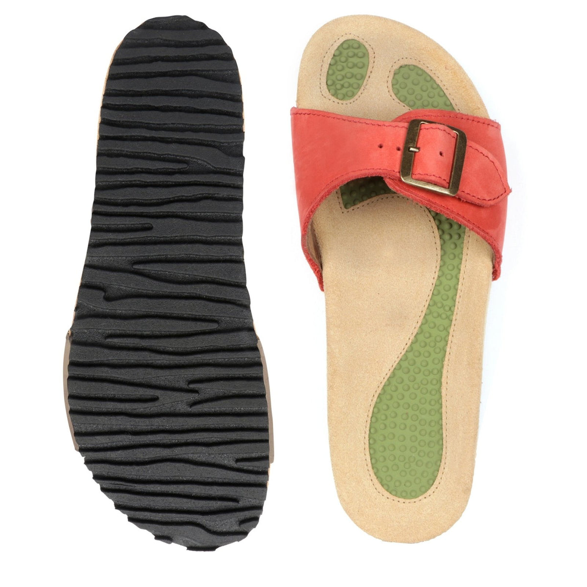 Freestyle Frida Anatomical Health Sandals with built-in massage zones - Freestyle SA Proudly local leather boots veldskoens vellies leather shoes suede veldskoens