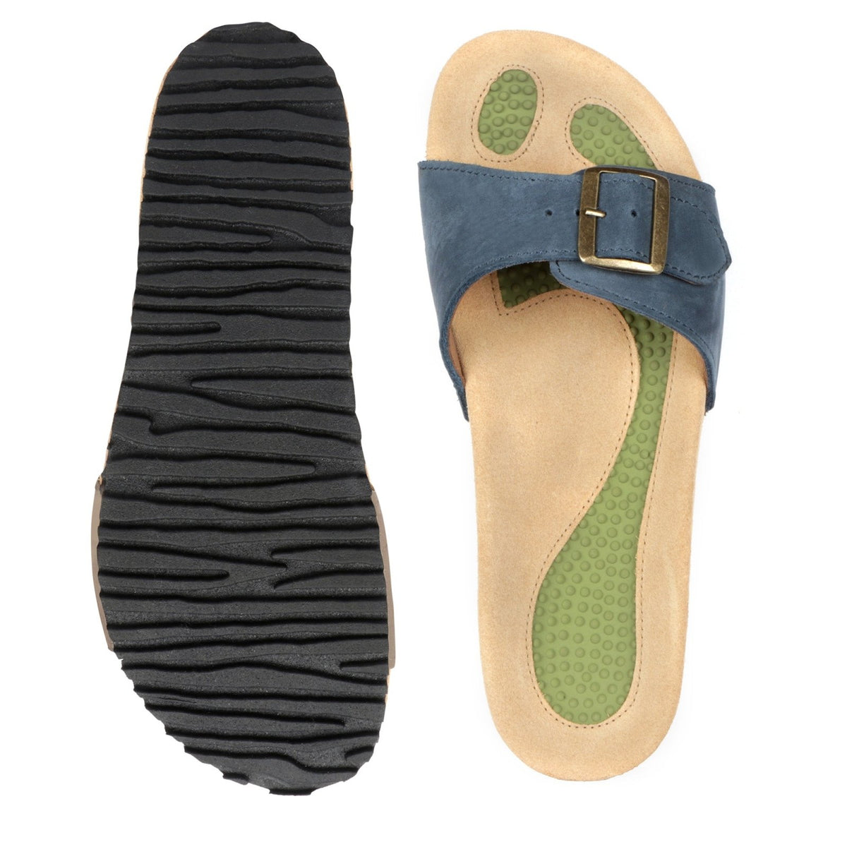 Freestyle Frida Anatomical Health Sandals with built-in massage zones - Freestyle SA Proudly local leather boots veldskoens vellies leather shoes suede veldskoens
