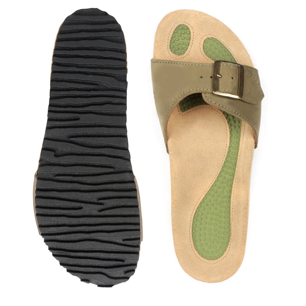 Freestyle Frida Anatomical Health Sandals with built-in massage zones - Freestyle SA Proudly local leather boots veldskoens vellies leather shoes suede veldskoens