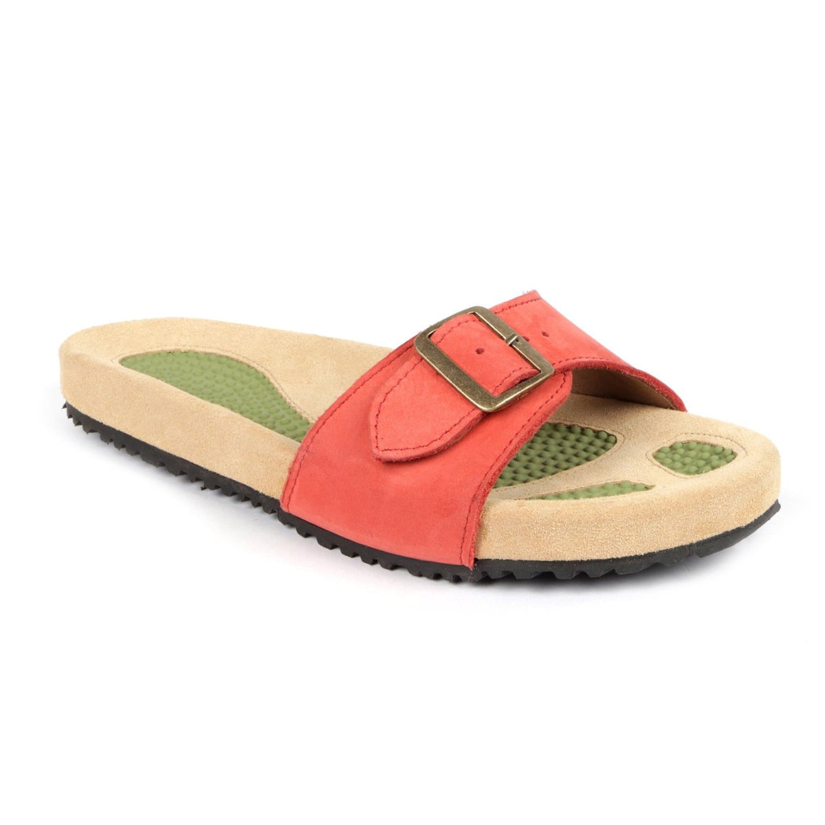 Freestyle Frida Anatomical Health Sandals with built-in massage zones - Freestyle SA Proudly local leather boots veldskoens vellies leather shoes suede veldskoens
