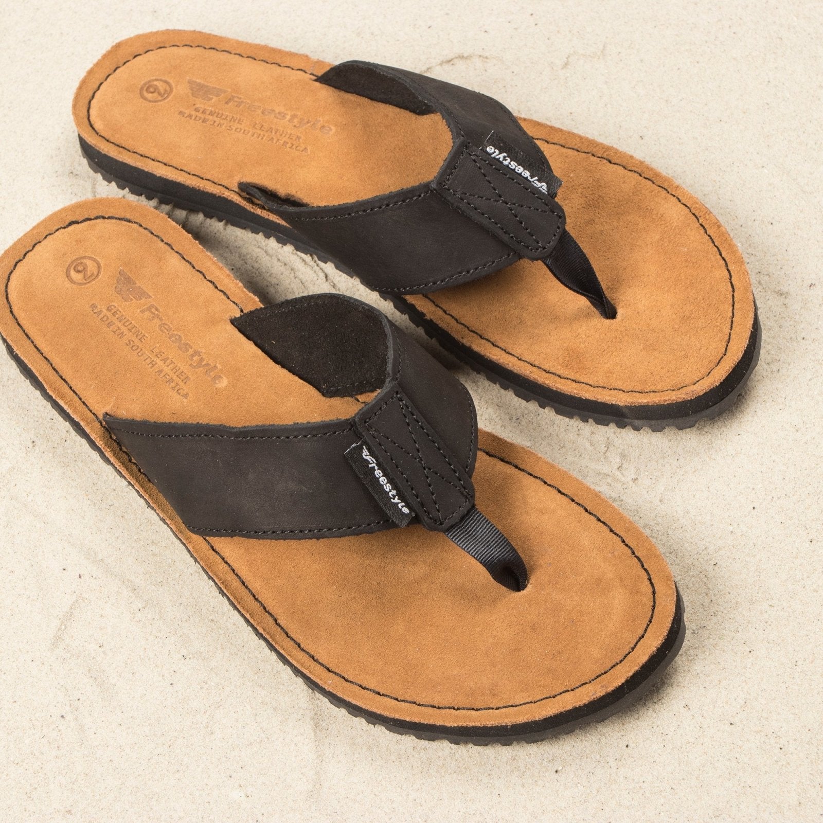 Freestyle Hemingway Men's Premium Leather Sandal - Freestyle SA Proudly local leather boots veldskoens vellies leather shoes suede veldskoens