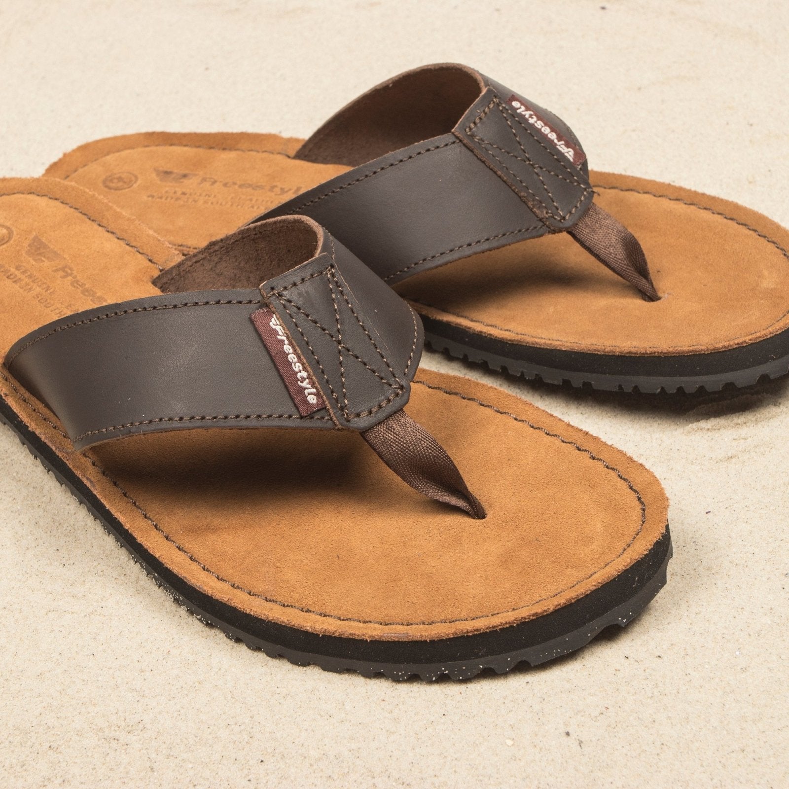 Freestyle Hemingway Men's Premium Leather Sandal - Freestyle SA Proudly local leather boots veldskoens vellies leather shoes suede veldskoens