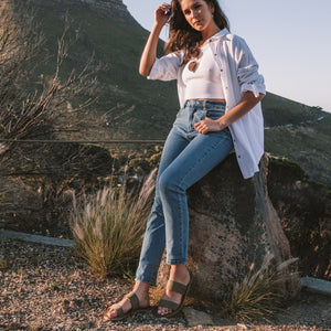 Freestyle Liska Handmade Premium Leather Ladies Sandal - Freestyle SA Proudly local leather boots veldskoens vellies leather shoes suede veldskoens