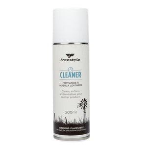 Freestyle Nubuck and Suede Cleaner 200ml Aerosol Spray - Freestyle SA Proudly local leather boots veldskoens vellies leather shoes suede veldskoens