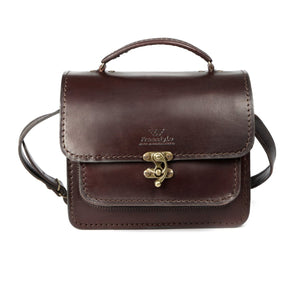 Gillian Eco Friendly Vegetable Tanned Hand Dyed Leather Bag - Freestyle SA Proudly local leather boots veldskoens vellies leather shoes suede veldskoens