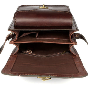 Gillian Eco Friendly Vegetable Tanned Hand Dyed Leather Bag - Freestyle SA Proudly local leather boots veldskoens vellies leather shoes suede veldskoens