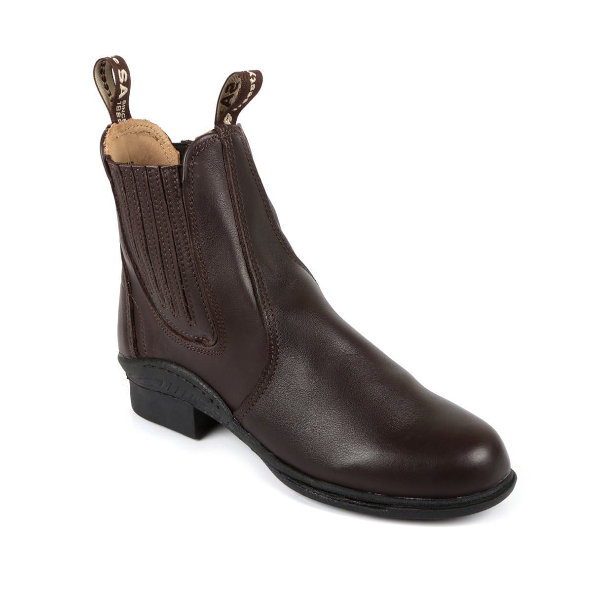 Henrietta Equestrian Premium Water-resistant leather - Freestyle SA Proudly local leather boots veldskoens vellies leather shoes suede veldskoens