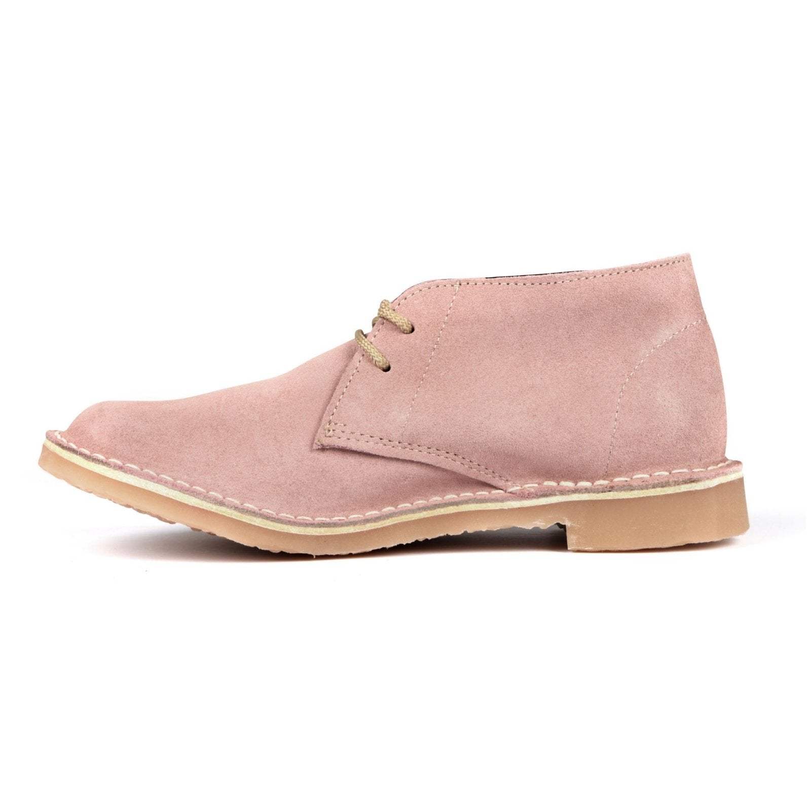 Hunter Vellie Unisex Premium Suede - Baby Pink - Freestyle SA Proudly local vellies leather boots veldskoens vellies leather shoes suede veldskoens