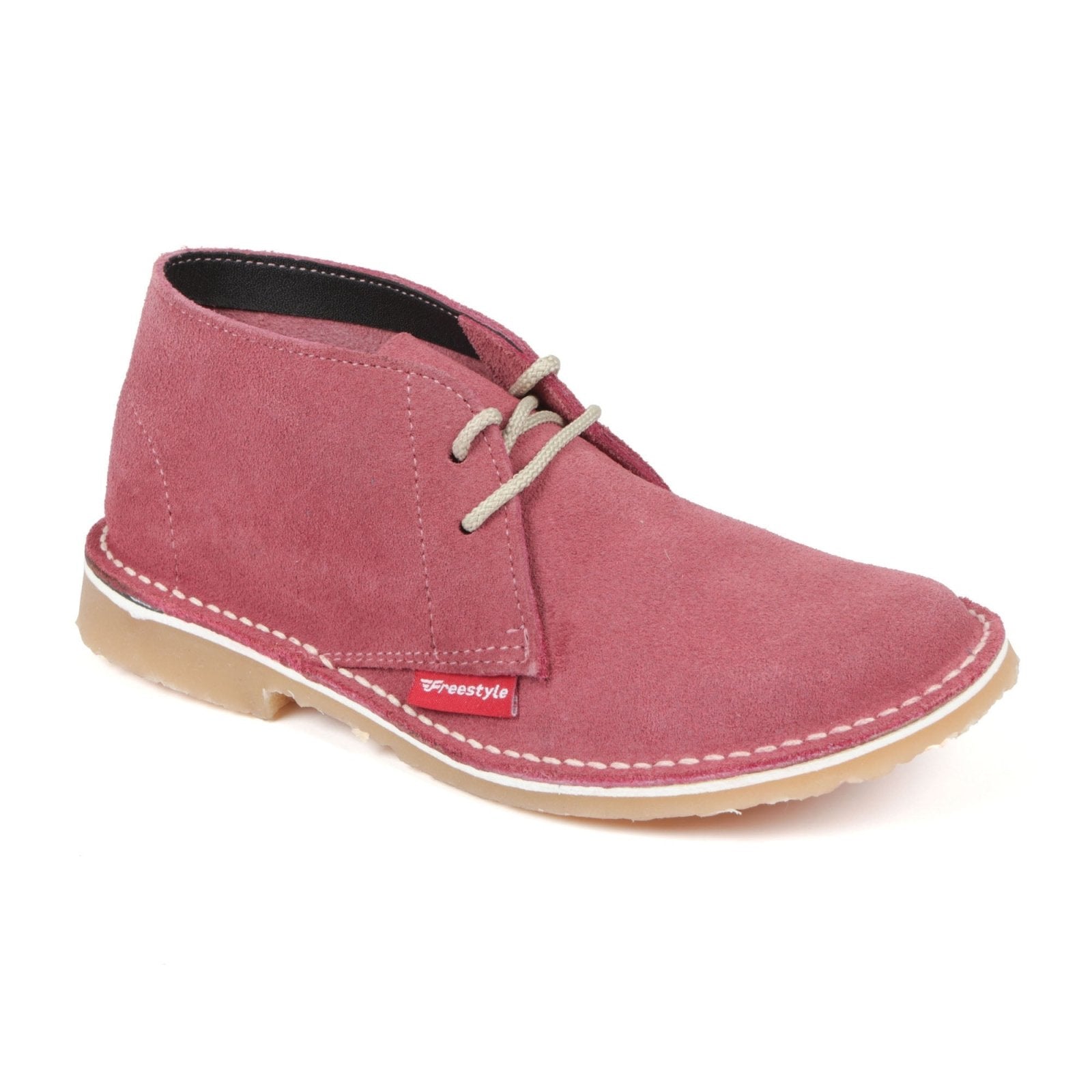 Hunter Vellie Unisex Premium Suede Veldskoen - Cerise - Freestyle SA Proudly local vellies leather boots veldskoens vellies leather shoes suede veldskoens