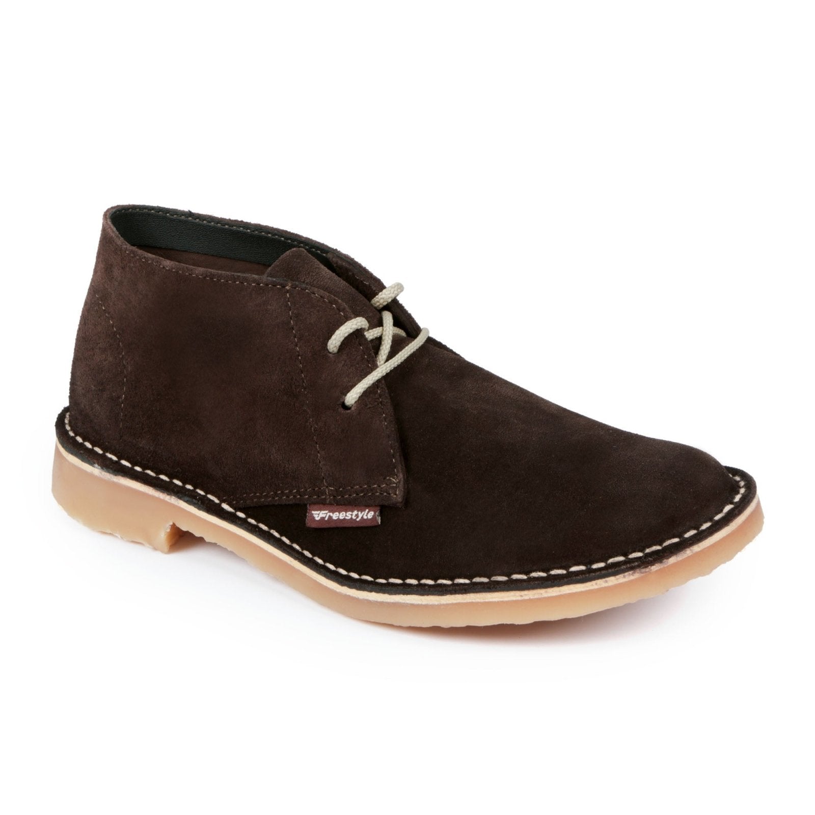 Hunter Vellie Unisex Premium Suede Veldskoen - Chocolate - Freestyle SA Proudly local vellies leather boots veldskoens vellies leather shoes suede veldskoens