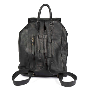 Jacqui Ecology Premium Soft-Milled Genuine Kudu Leather Backpack - Freestyle SA Proudly local leather boots veldskoens vellies leather shoes suede veldskoens