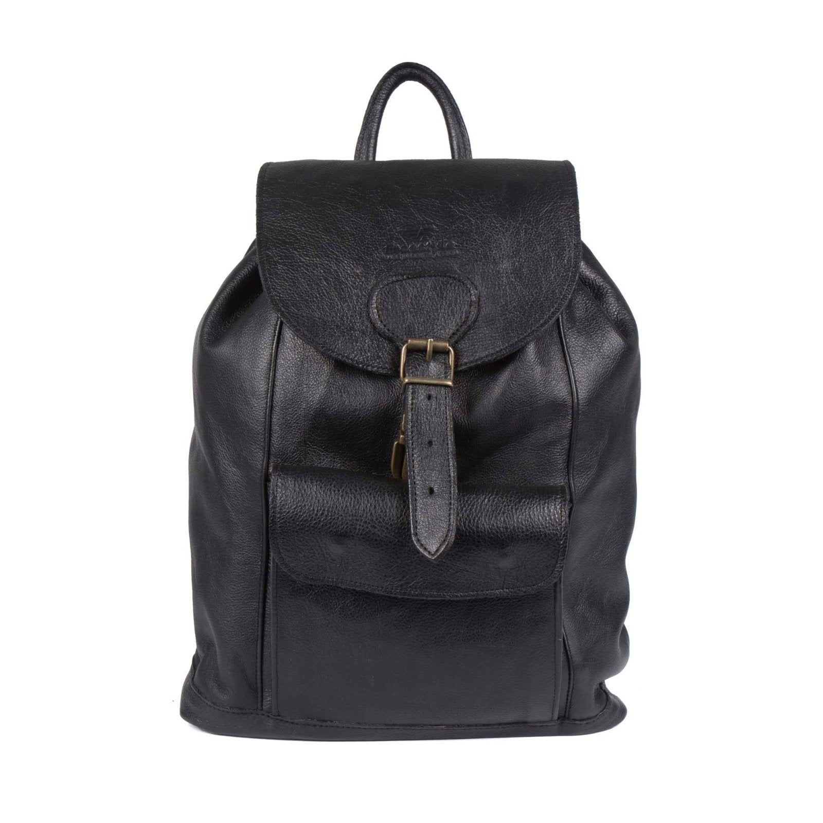 Jacqui Ecology Premium Soft Milled Genuine Wild Kudu Leather Backpack