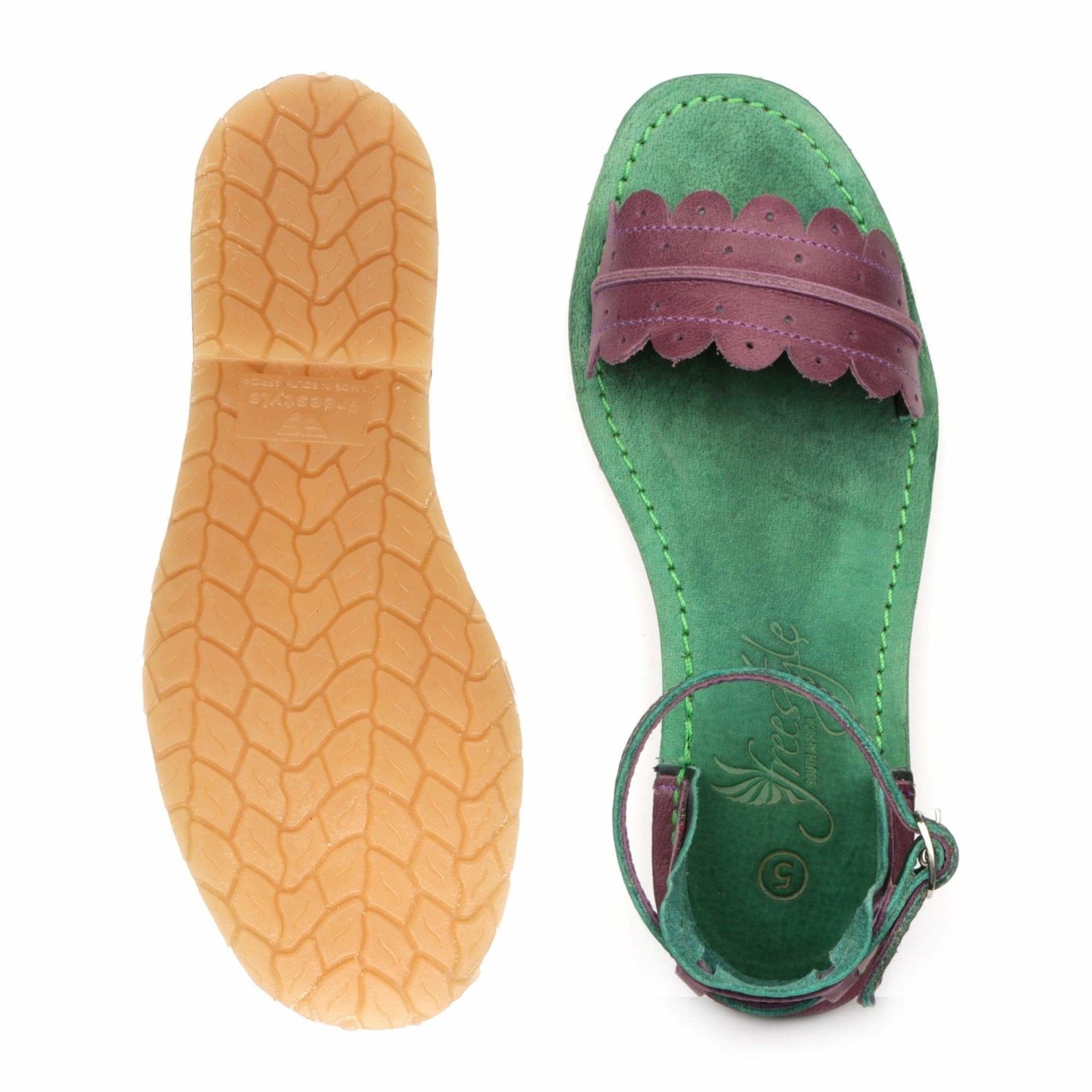 Jamie Bohemian Chic Hand-dyed summer sandal - Freestyle SA Proudly local leather boots veldskoens vellies leather shoes suede veldskoens
