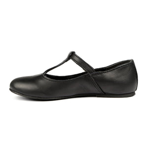 Katie T-Bar Premium Leather Ladies Pump - Freestyle SA Proudly local leather boots veldskoens vellies leather shoes suede veldskoens