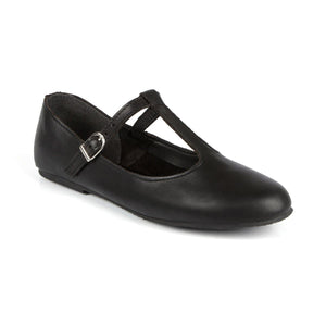 Katie T-Bar Premium Leather Ladies Pump - Freestyle SA Proudly local leather boots veldskoens vellies leather shoes suede veldskoens