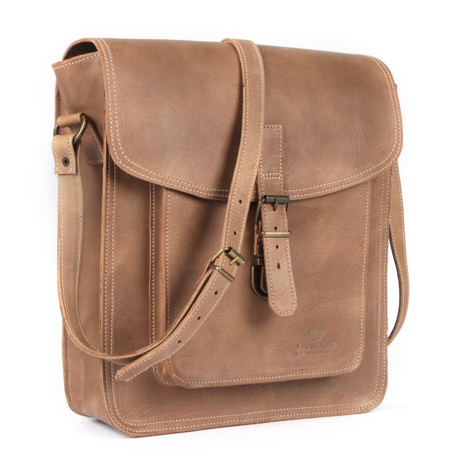 Martina Day Tripper Premium Leather Bag - Freestyle SA Proudly local leather boots veldskoens vellies leather shoes suede veldskoens