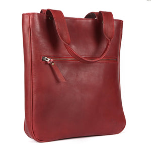 Paige Handcrafted Premium Leather Shopper Bag - Freestyle SA Proudly local leather boots veldskoens vellies leather shoes suede veldskoens