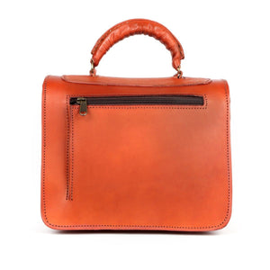 Patricia Vegetable Tanned and Hand-Dyed Leather Bag - Freestyle SA Proudly local leather boots veldskoens vellies leather shoes suede veldskoens