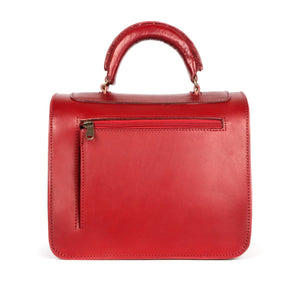 Patricia Vegetable Tanned and Hand-Dyed Leather Bag - Freestyle SA Proudly local leather boots veldskoens vellies leather shoes suede veldskoens
