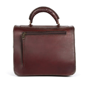 Patricia Vegetable Tanned and Hand-Dyed Leather Bag - Freestyle SA Proudly local leather boots veldskoens vellies leather shoes suede veldskoens