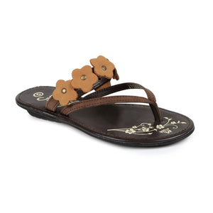 Petal Ladies Flower Power Summer Leather Sandal - Freestyle SA Proudly local leather boots veldskoens vellies leather shoes suede veldskoens