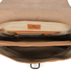 Picketberg 14' Laptop Premium Leather Bag - Freestyle SA Proudly local leather boots veldskoens vellies leather shoes suede veldskoens