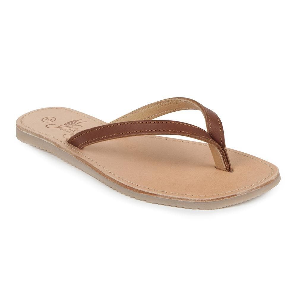 Plakkie Ladies Leather Sandal