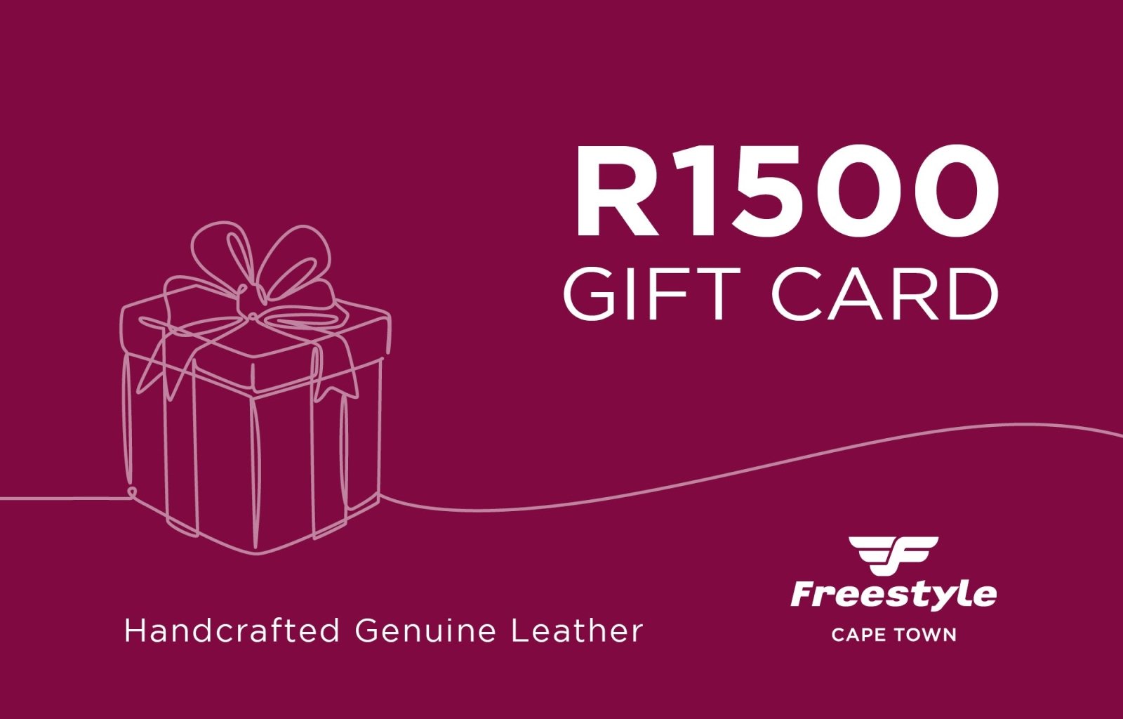 R1500 Gift Card - Freestyle SA Proudly local leather boots veldskoens vellies leather shoes suede veldskoens