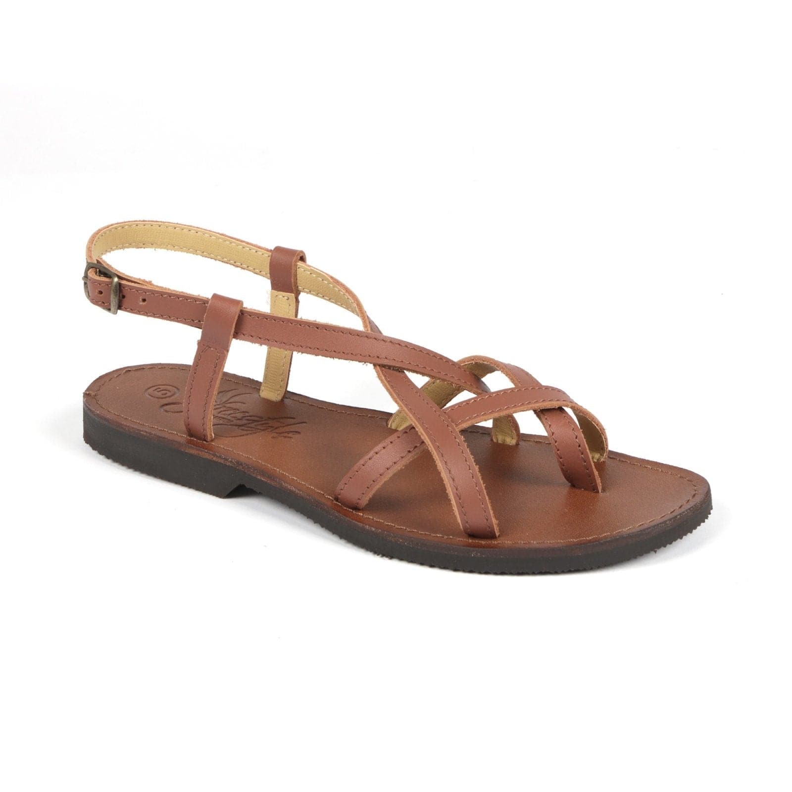 R3 Strap Handcrafted Premium Leather Ladies Sandal - Freestyle SA Proudly local leather boots veldskoens vellies leather shoes suede veldskoens