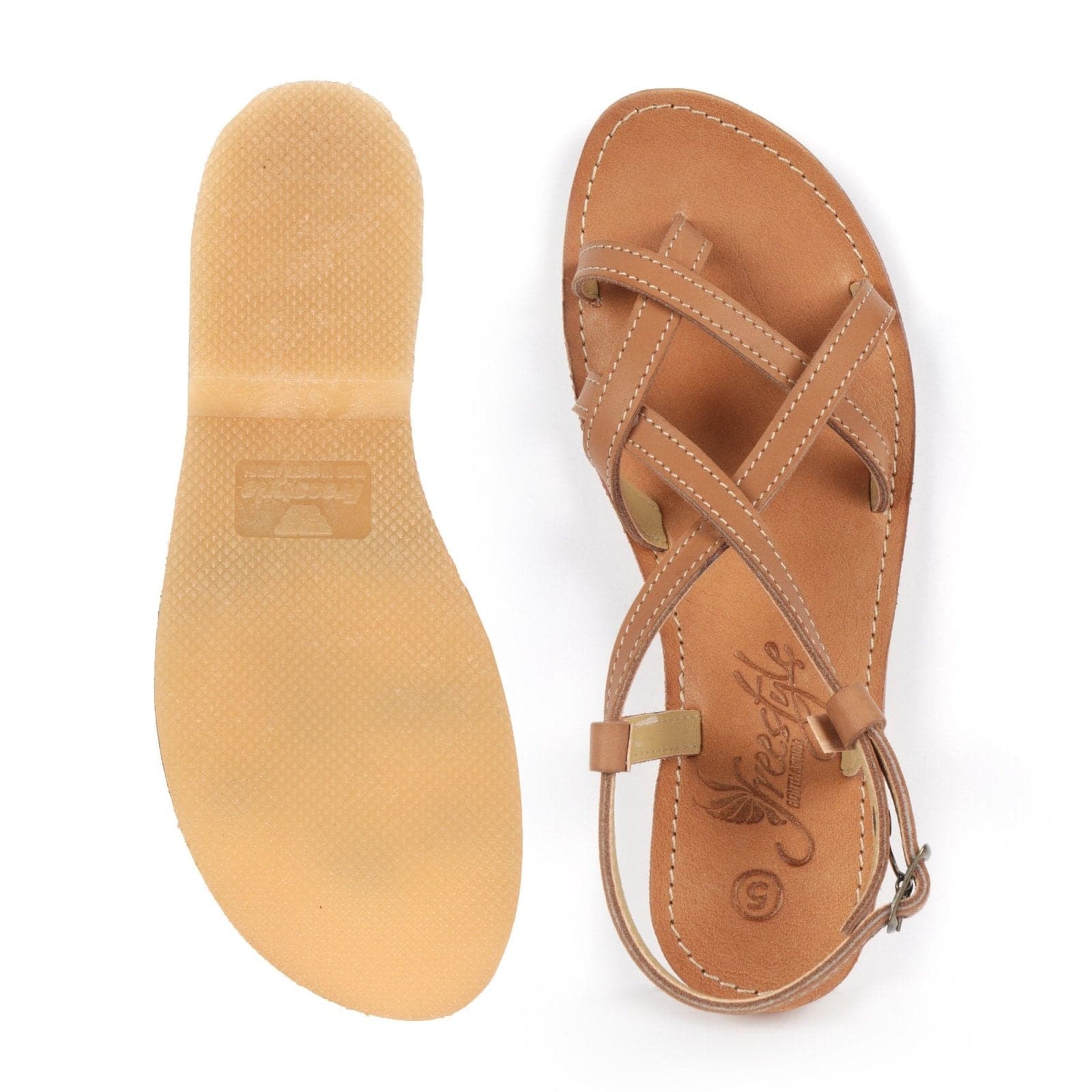 R3 Strap Handcrafted Premium Leather Ladies Sandal - Freestyle SA Proudly local leather boots veldskoens vellies leather shoes suede veldskoens